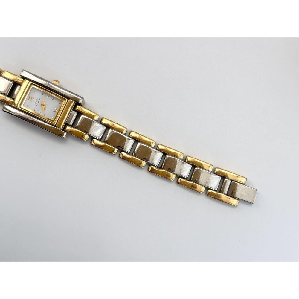 Anne Klein II Dual Toned 10/4549 Bracelet Vintage Wristwatch - 17mm - WORKS! - Picture 3 of 14